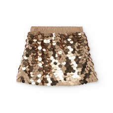 BOBOLI παιδική φούστα παγιέτα κορίτσι 722203-GOLD χρυσή